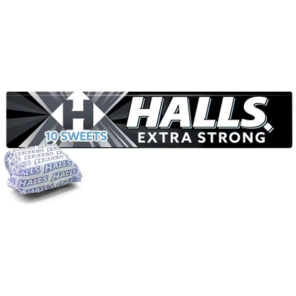 Halls Extra Strong Lozenges Roll 33.5g