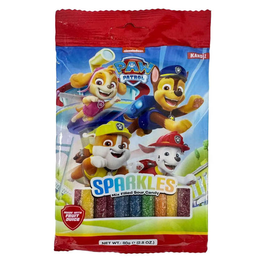 Paw Patrol Mix Filled Sour Candy 80g 汪汪隊立大功彩虹軟心酸鉛筆糖