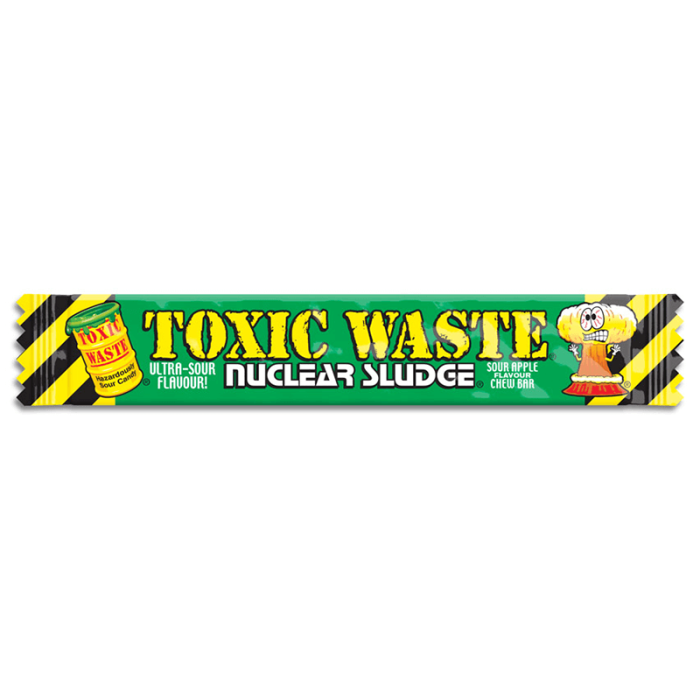 Toxic Waste Nuclear Sludge Sour Apple Chew Bar 20g 酸蘋果糖