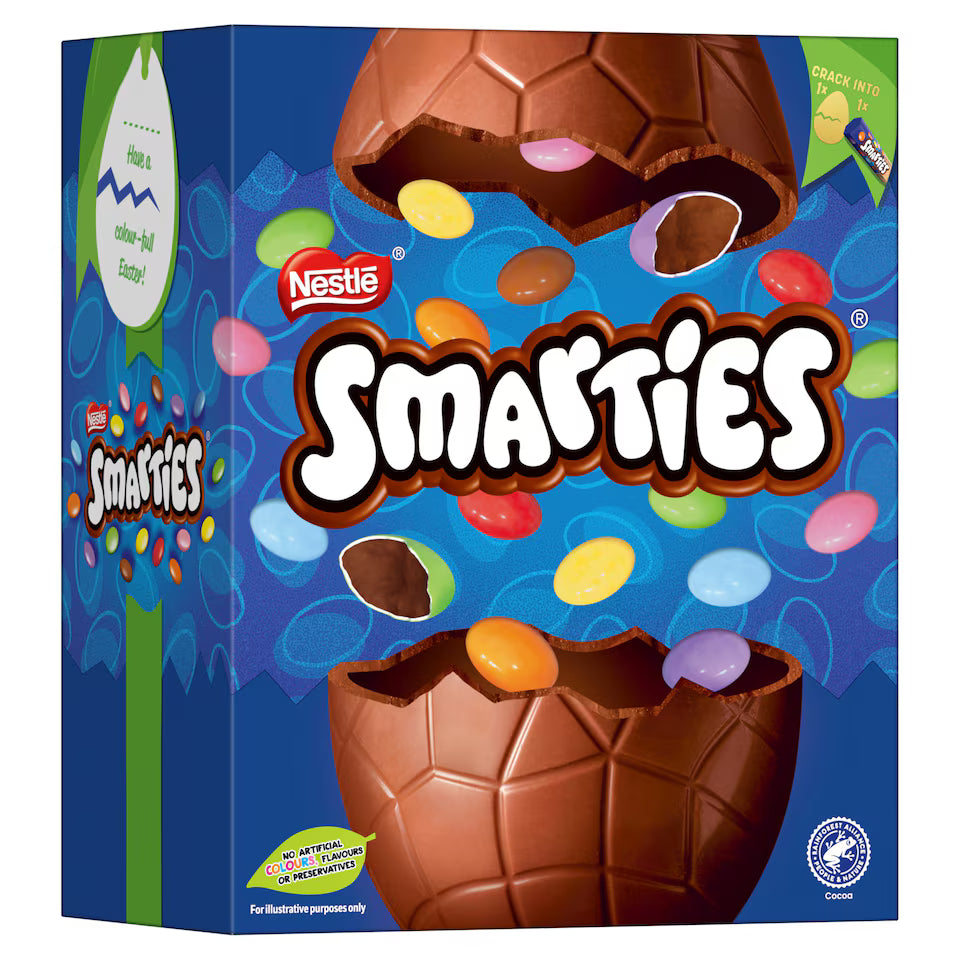 Smarties Milk Chocolate Easter Egg 188G