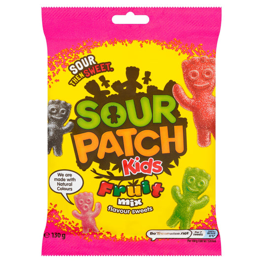 Sour Patch Kids Fruit Mix 130g 激酸雜錦水果軟糖