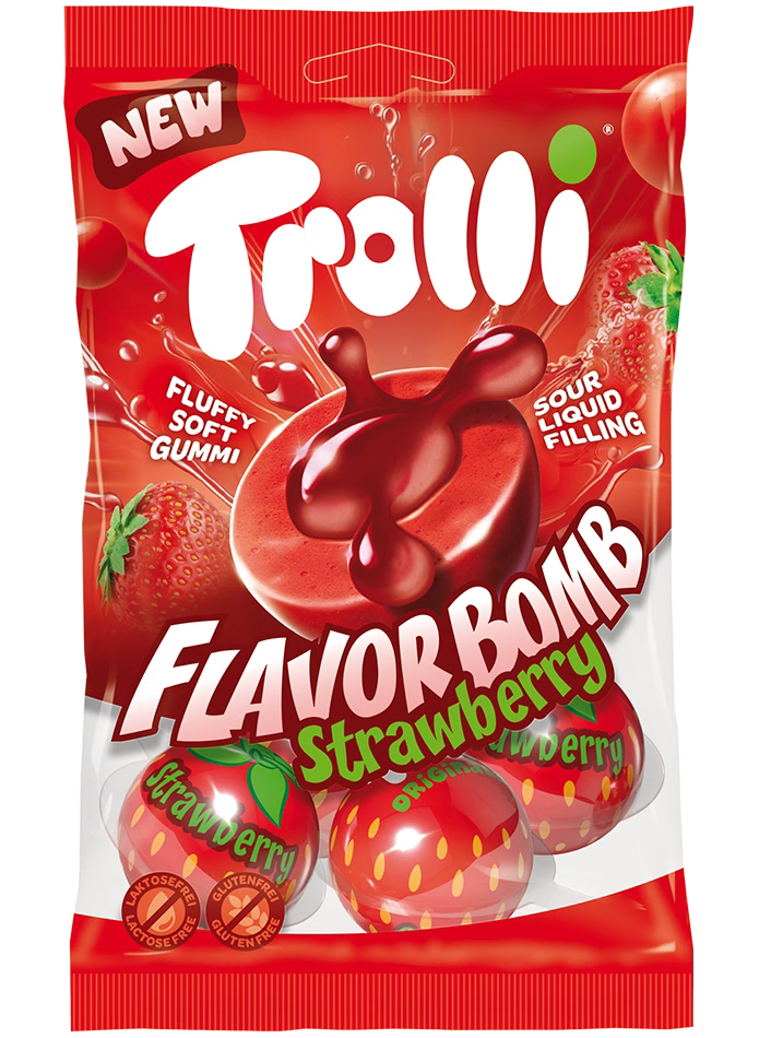 Trolli Flavour Bomb Strawberry 75g