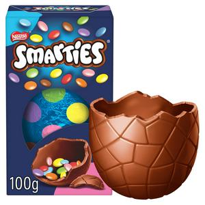 Smarties Medium Milk Chocolate Easter Egg 100g