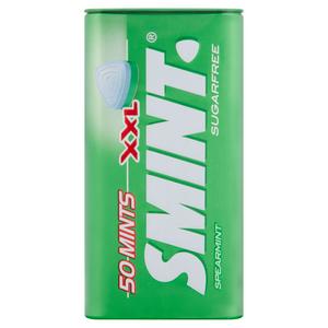 Smint XXL Spearmint Sugarfree 50 Mints Tin 35g
