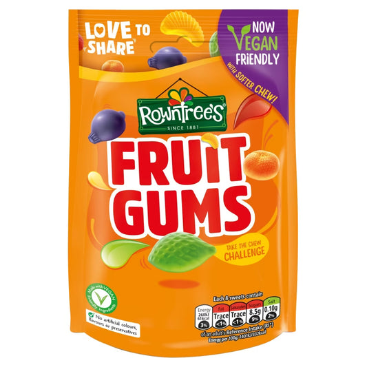 Rowntree's Fruit Gums Bag 120g
