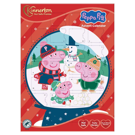 Kinnerton Peppa Pig Advent Calendar 40g 粉紅豬小妹聖誕節倒數月曆