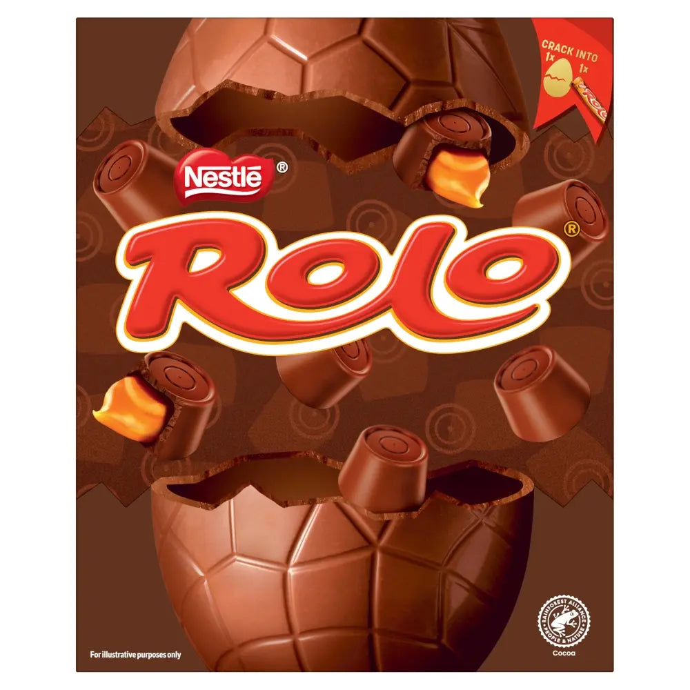 Rolo Milk Chocolate Large Easter Egg 202g 英國經典Rolo牛奶朱古力大復活蛋