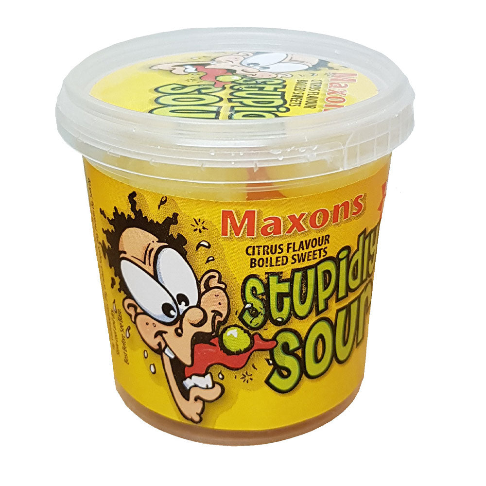 Maxons Stupidly Sour Citrus Mix 100g 英國知名酸到痴線雜錦味糖