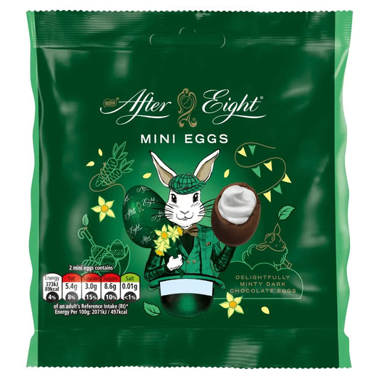 After Eight Dark Mint Chocolate Mini Eggs Sharing Bag 81g 八時後薄荷黑朱古力迷你蛋分享裝