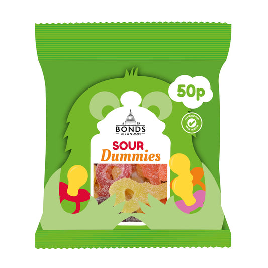 Bonds Sour Dummies Treat Bags 50g