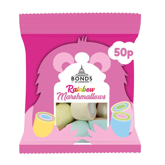 Bonds Pink & White Mallows Bags 40g