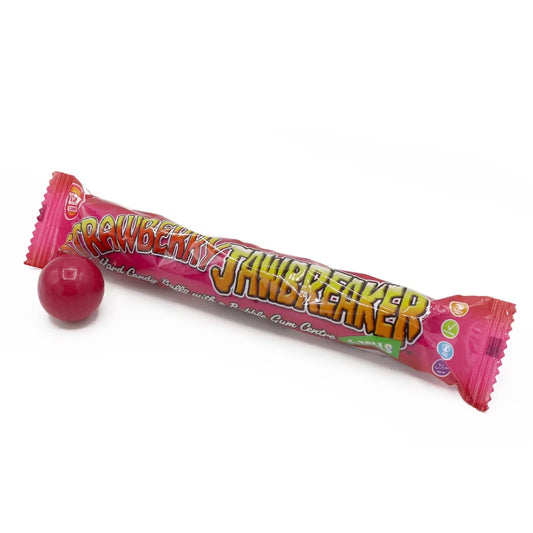 Zed Candy Strawberry Jawbreaker 49.5g 草莓味持久糖包吹波糖