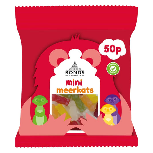 Bonds Mini Meerkats Treat Bags 50g