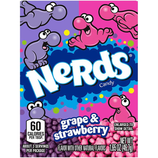 Nerds Grape & Strawberry 46.7g 葡萄&士多啤梨糖果