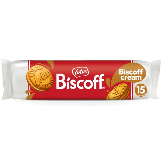 Lotus Biscoff Creme Sandwhich Biscuits 15pc 150g 夾心焦糖餅乾