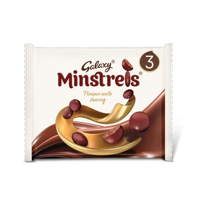 Galaxy Minstrels Chocolate Bags Multipack 126g