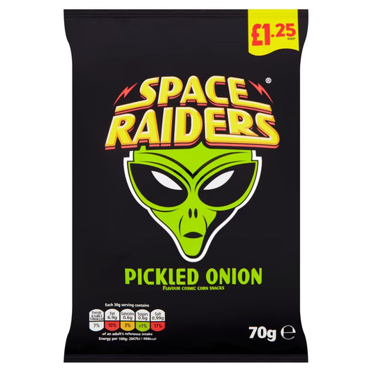 Space Raiders Pickled Onion 70g