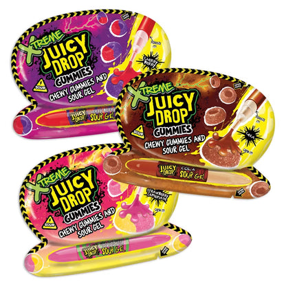 Bazooka Xtreme Juicy Drop Gummies 67g 唧唧酸汁筆&軟糖(極酸版)