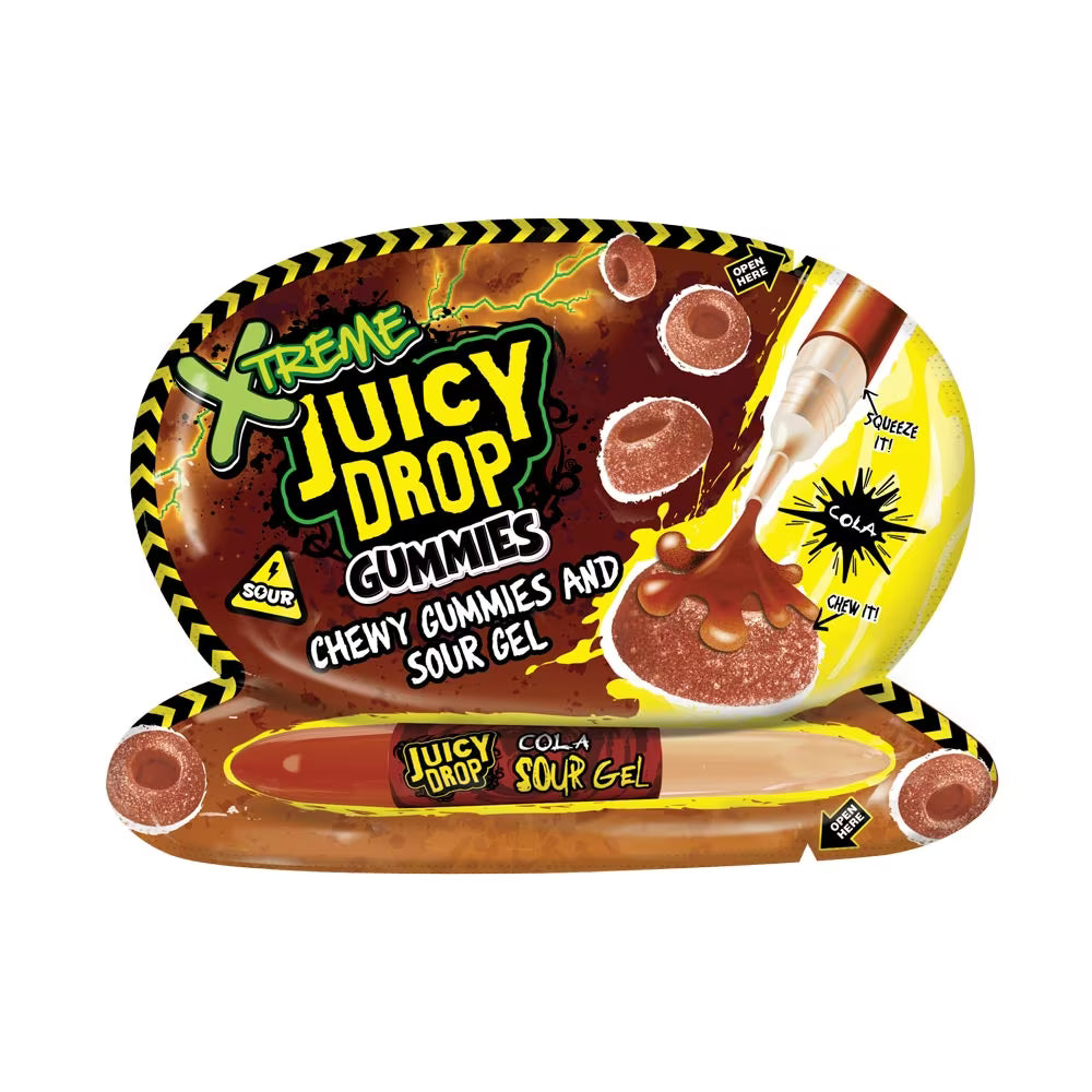 Bazooka Xtreme Juicy Drop Gummies 67g 唧唧酸汁筆&軟糖(極酸版)