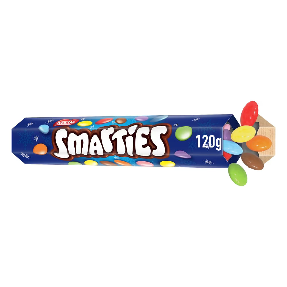 Smarties Milk Chocolate Giant Tube 120g 巨型筒裝朱古力聰明豆