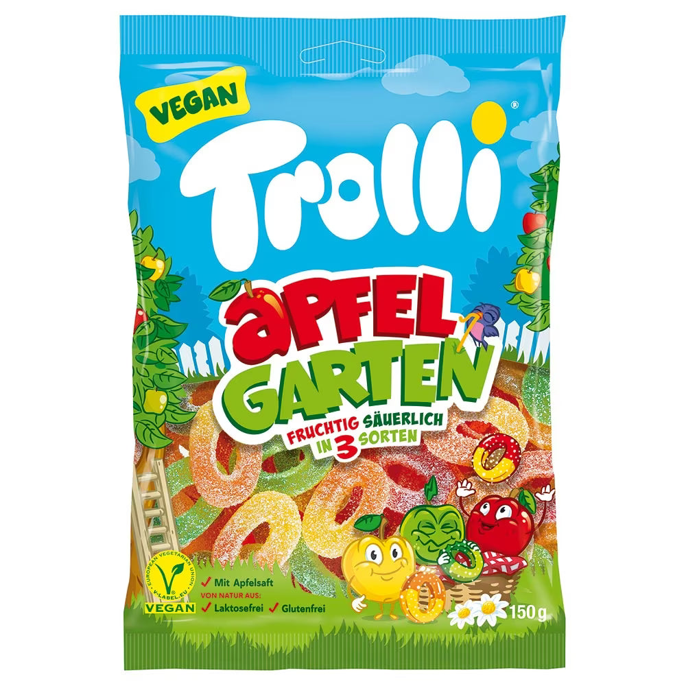 Trolli Big Apple Bags 150g 三種口味雜錦蘋果圈