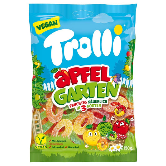 Trolli Big Apple Bags 150g 三種口味雜錦蘋果圈