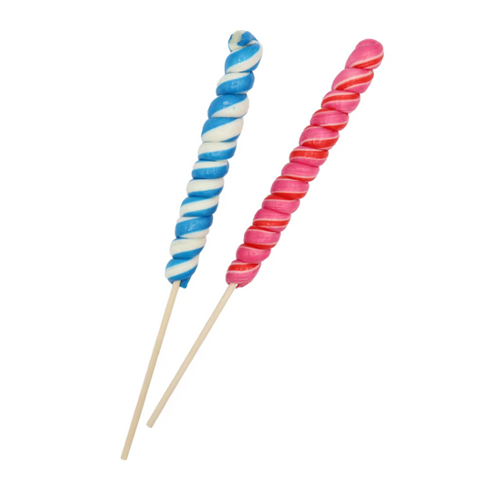 Candy Realms Strawberry/Bubblegum Twist Pop 80g