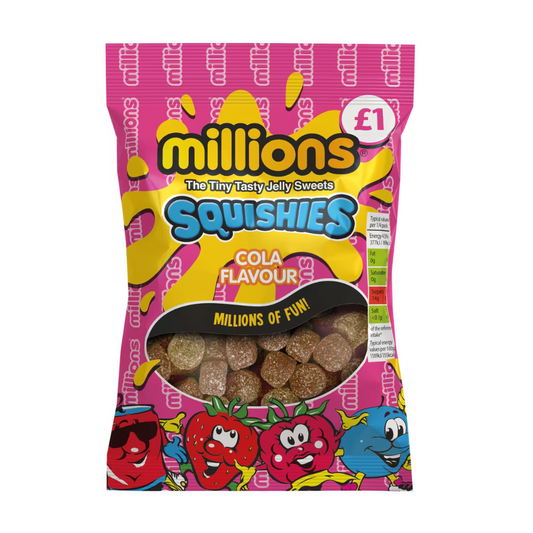 Millions Squishies Cola Bag 120g