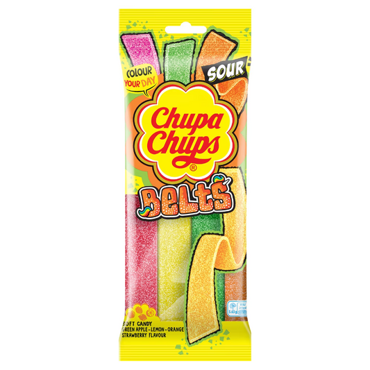 Chups Chups Mixed Sour Belts 90g