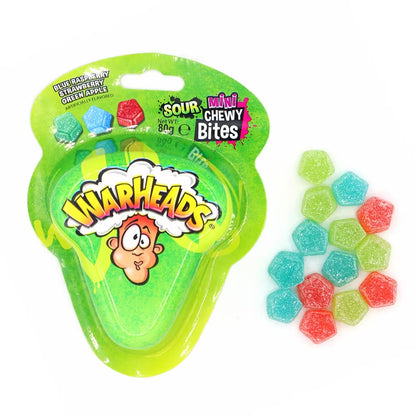 Warheads Sour Mini Chewy Bites 80g 極酸啫喱糖