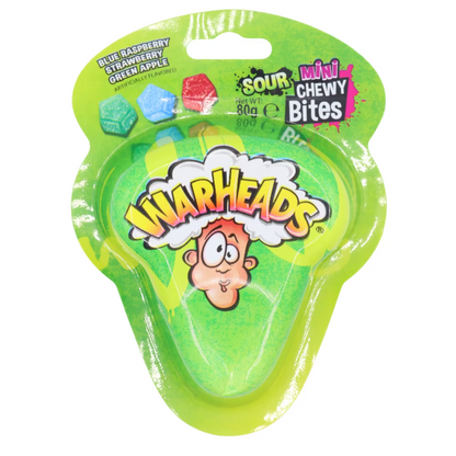 Warheads Sour Mini Chewy Bites 80g 極酸啫喱糖