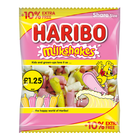 Haribo Milkshakes 154g 哈瑞寶雜錦奶昔軟糖