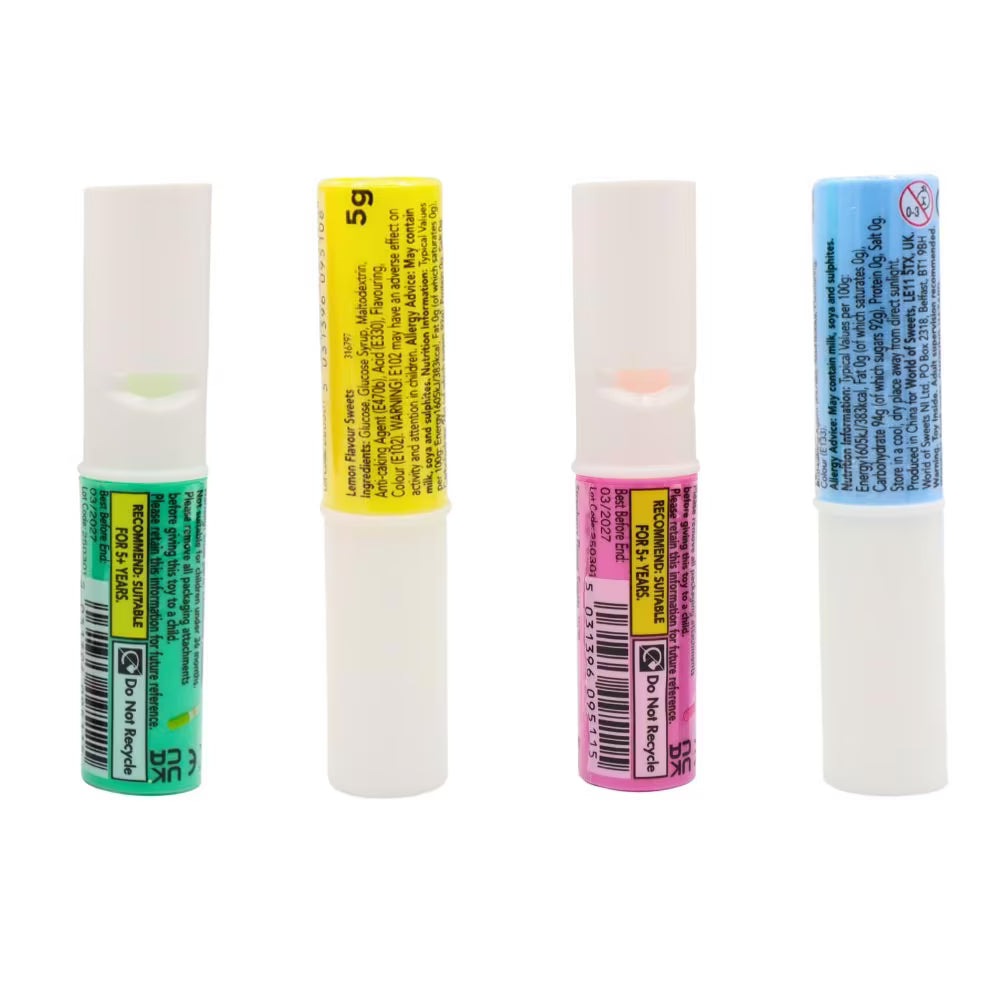 Candy Realms Candy Whistles & Lipsticks Bag 30g