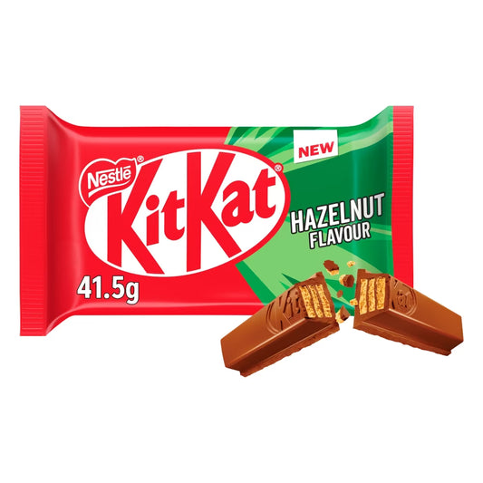 KitKat 4 Finger Hazelnut Bar 41.5g (UK)
