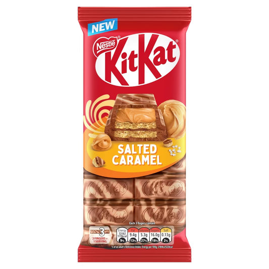 KitKat Salted Caramel Chocolate Bar 99g