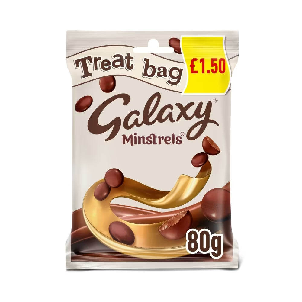 Galaxy Minstrels Milk Chocolate Buttons 80g