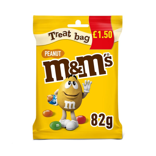 M&M's Crunchy Peanut & Milk Chocolate 82g (UK)