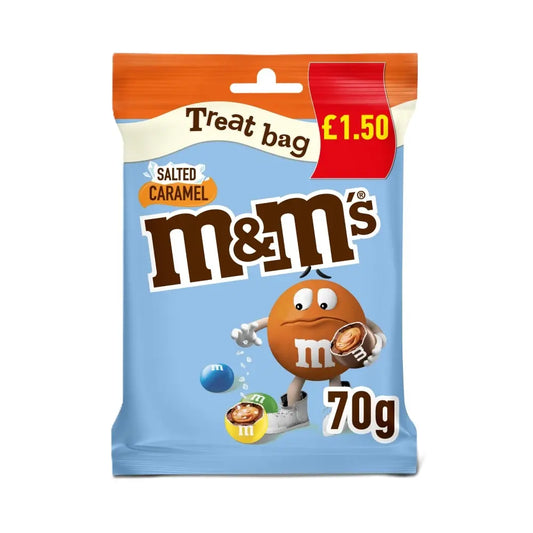 M&M's Salted Caramel Chocolate Bag 70g (UK)