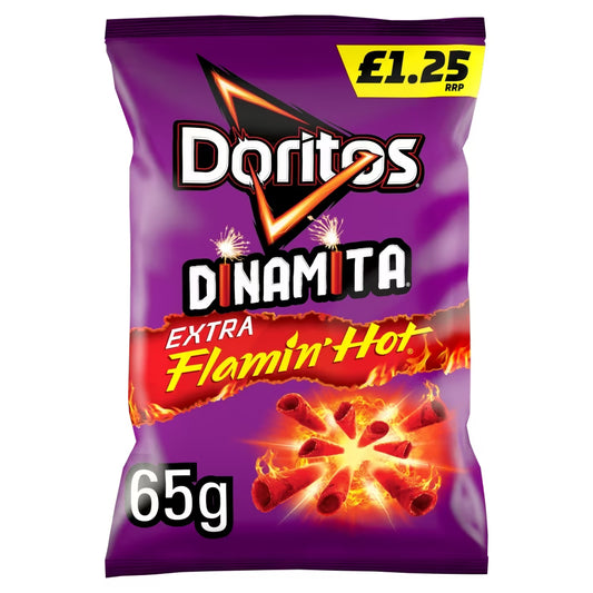 Doritos Extra Flamin Hot Dinamita 65g