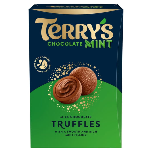 Terry's Chocolate Mint Milk Truffles Box 200g