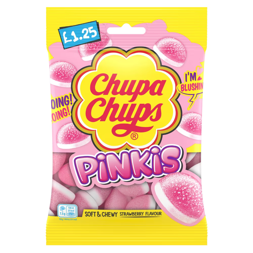 Chupa Chups Pinkis Bag 90g