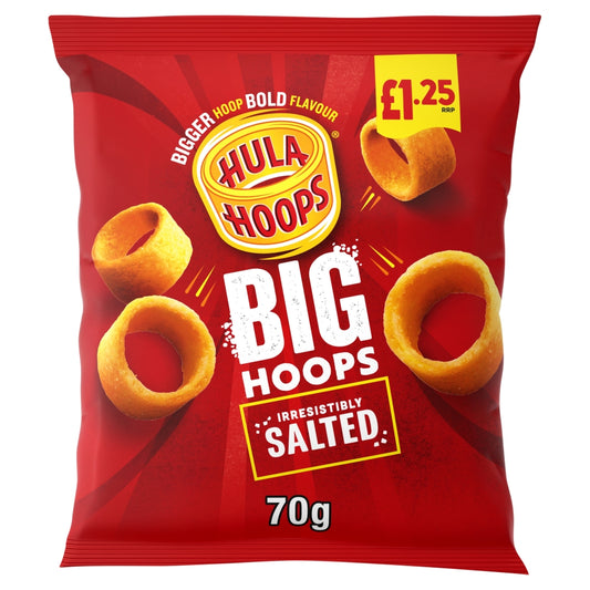 Hula Hoops Big Hoops Irresistibly Salted Flavour 70g