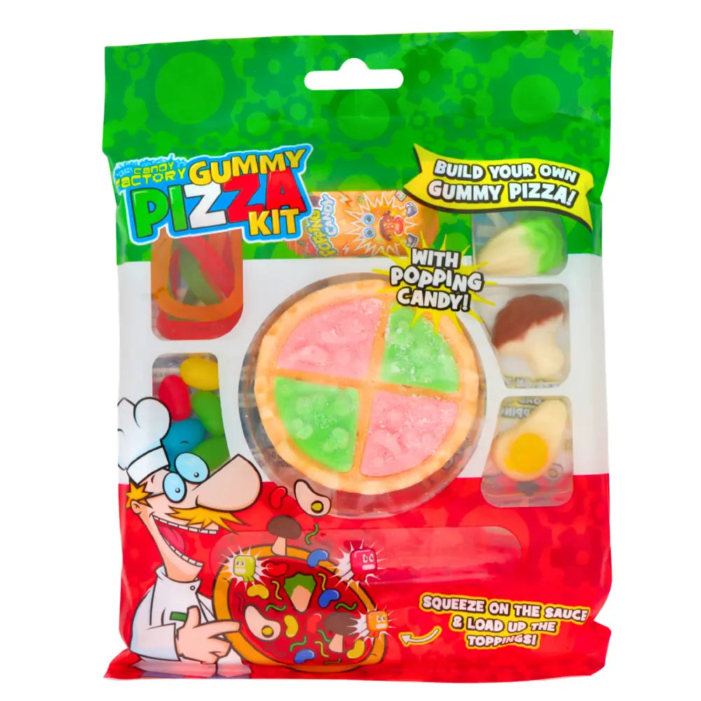 Crazy Candy Factory Gummy Pizza Kit 74g