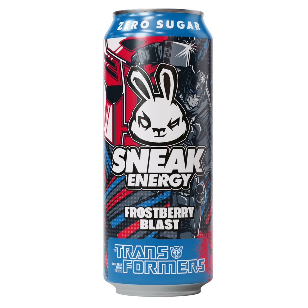 Sneak x Transformers Frostberry Blast Energy Drink 500ml