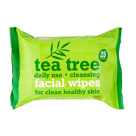 Tea Tree Daily Use Cleansing Facial Wipes 2x25s