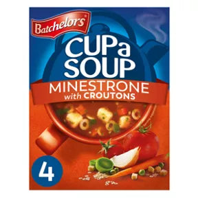 Batchelors Minestrone Cup A Soup 4pk