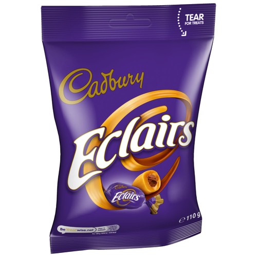 Cadbury Eclairs Chocolate Bag 110g