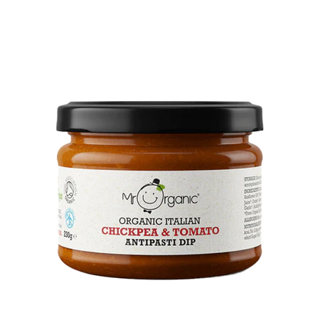 Mr Organic Organic Chickpea & Tomato Dip 230g