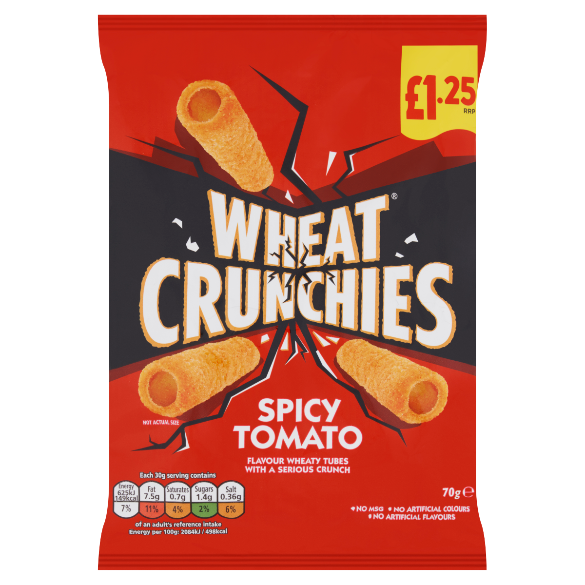 Wheat Crunchies Spicy Tomato 70g