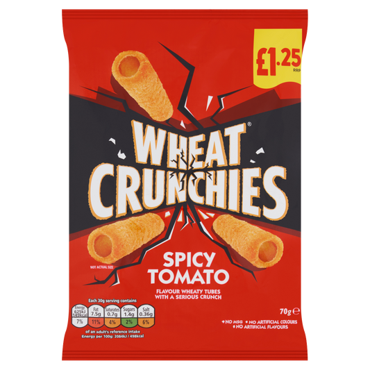 Wheat Crunchies Spicy Tomato 70g